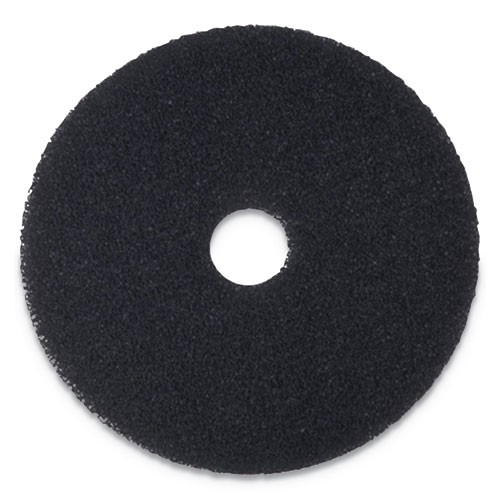 STRIPPING FLOOR PADS, 18" DIAMETER, BLACK, 5/CARTON