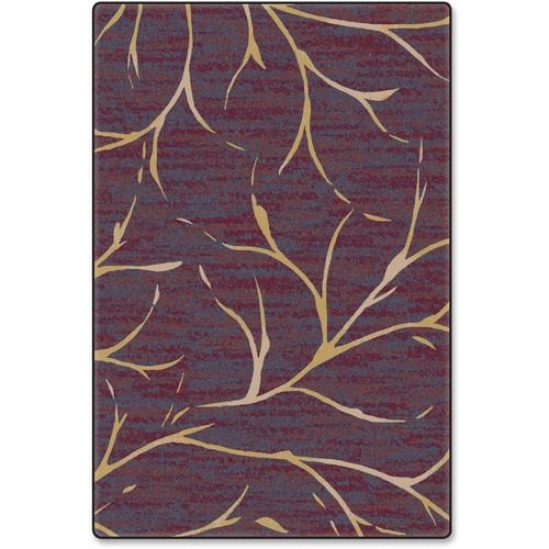 RUG,MORELAND,6'X9',PLUMWINE