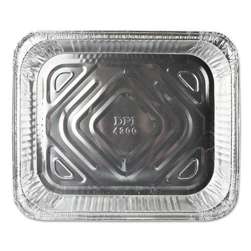 ALUMINUM STEAM TABLE PANS, HALF SIZE, SHALLOW, 100/CARTON