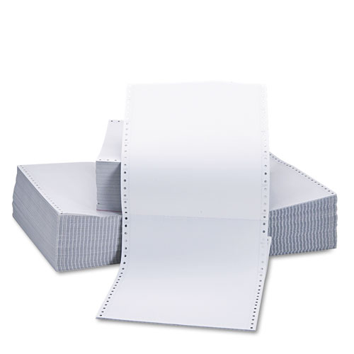 PRINTOUT PAPER, 2-PART, 15LB, 9.5 X 11, WHITE, 1, 650/CARTON