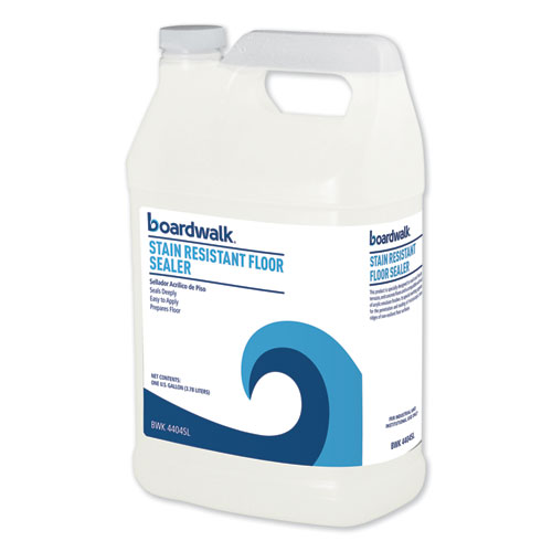 Stain Resistant Floor Sealer, 1 Gal Bottle, 4/carton