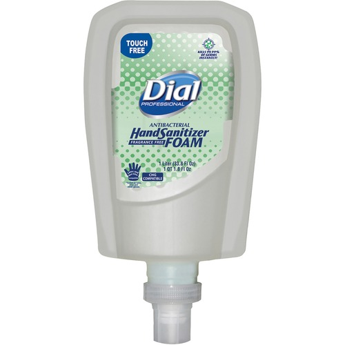 FIT FRAGRANCE-FREE ANTIMICROBIAL TOUCH-FREE DISPENSER REFILL FOAM HAND SANITIZER, 1000 ML, 3/CARTON