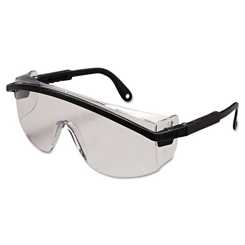 Astrospec 3000 Safety Spectacles, Black Frame