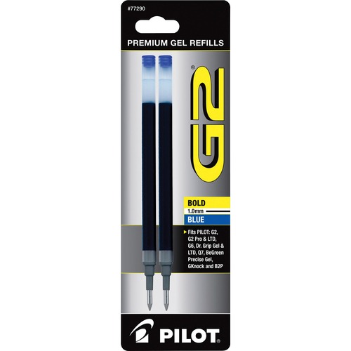 Pilot  Gel Refills, Bold, 2/PK, Blue