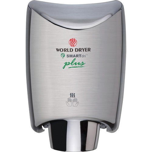 Smartdri Hand Dryer Plus, Stainless Steel, Brushed