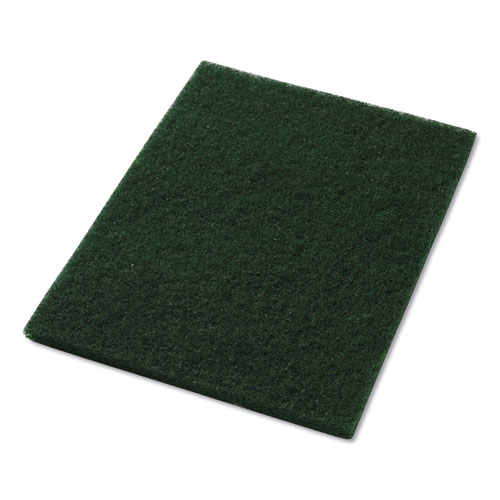 SCRUBBING PADS, 14" X 28", GREEN, 5/CARTON