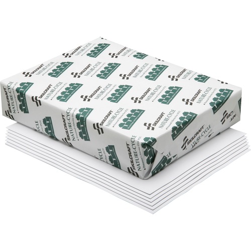 7530015038441 SKILCRAFT CL-FREE COPY PAPER, 92 BRIGHT, 20LB, 8.5 X 11, WHITE, 500 SHEETS/REAM, 10 REAMS/CARTON