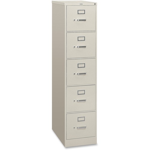 310 SERIES FIVE-DRAWER FULL-SUSPENSION FILE, LETTER, 15W X 26.5D X 60H, LIGHT GRAY