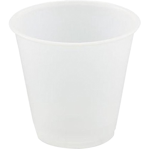 Solo Cup Company  Cold Cups, Plastic, 3.5oz., 2500/CT, Translucent