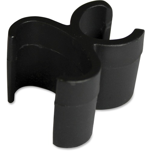 Impact Products  Broom Clip Kit, f/LobbyMaster Dustpan, 600/CT, Black