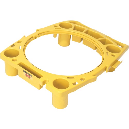 Rubbermaid Commercial Products  Rim Caddy, 26-1/2"x32-1/2"x6-3/4", Yellow