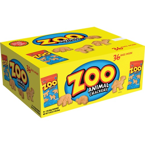 Keebler Co.  Zoo Animal Crackers, 2oz., 36/CT, Multi