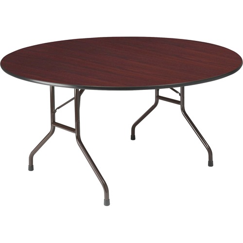 TABLE,FOLDING,WOOD,60"R,MY