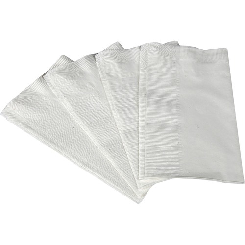 1/8-Fold Dinner Napkins, 2-Ply, 17 X 14 63/100, White, 250/pack, 12 Packs/carton