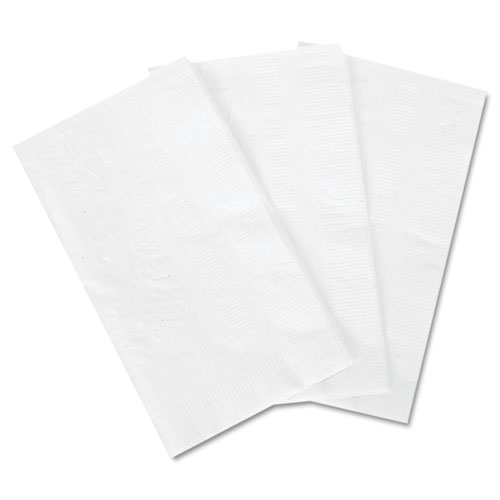 Dinner Napkin, 15" X 17", White, 3000/carton