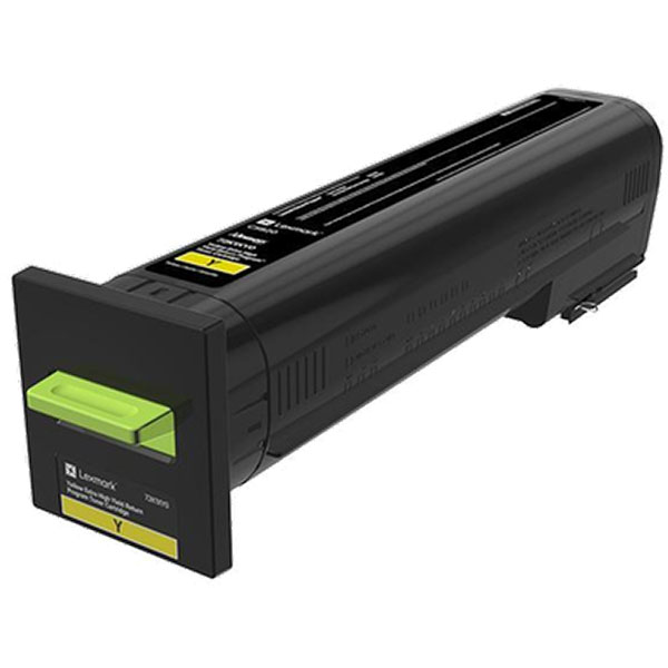 Lexmark 72K0XYG (TAA Compliant Version of 72K1XY0) Yellow OEM Extra High Yield Toner Cartridge