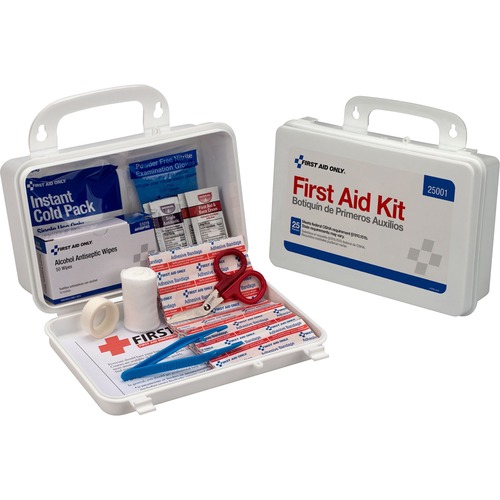25 Person First Aid Kit, 113 Pieces/kit