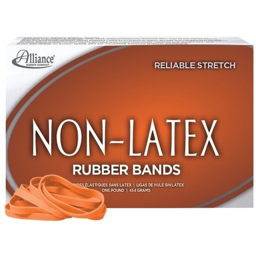 RUBBERBANDS,#64,1LB,ORANGE