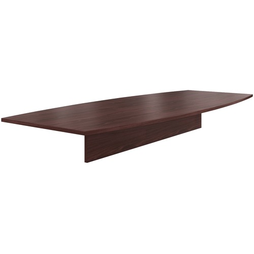 The HON Company  Conference Tabletop, Boat-shaped,120"x48"x1-1/8", Mahogany