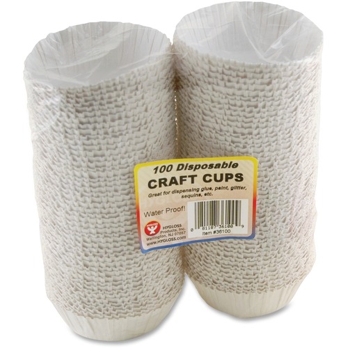 CUPS,CRAFT,DISPOSABLE,100CT