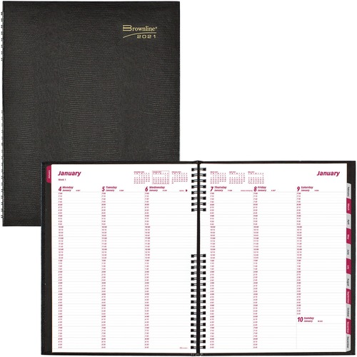 PLANNER,WEEKLY,COILPRO,BK