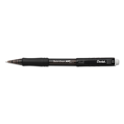 TWIST-ERASE EXPRESS MECHANICAL PENCIL, 0.5 MM, HB (#2.5), BLACK LEAD, BLACK BARREL, DOZEN