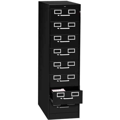 CABINET,8-DRAWER,3X5/4X6,BK