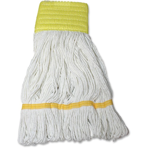 Impact Products  Wet Mop, Cotton/Synthetic, Saddle, Looped End, Small, NL