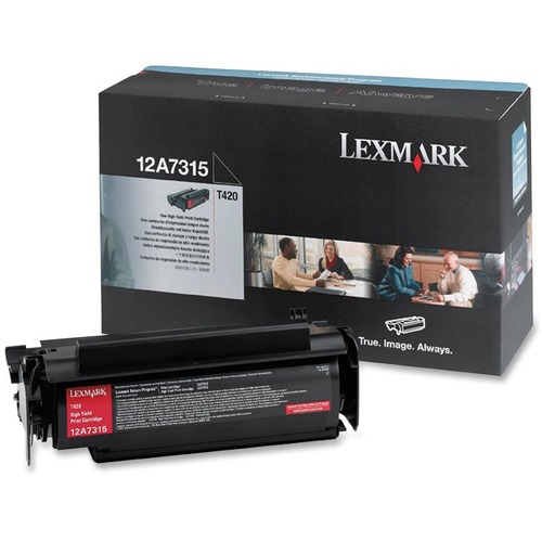 Lexmark 12A7315 Black OEM Toner Cartridge