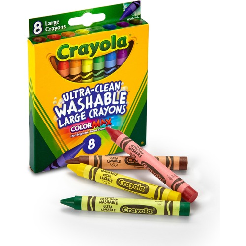 CRAYON,WSHBL,LARGE,8 COUNT