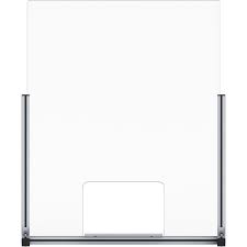 Lorell Removable Shelf Glass Protective Screen