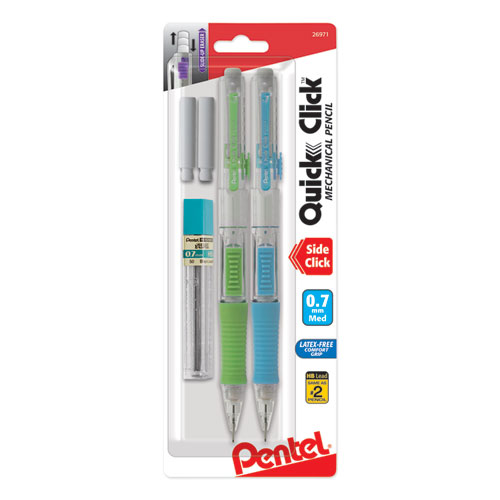 PENCIL,QCK CLCK,.07MM,AST