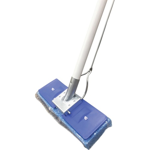 Miller's Creek  Mop, Butterfly Action, 47"L Handle, Blue/White