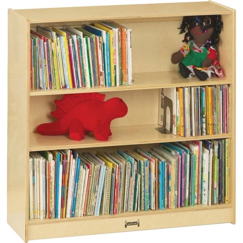 Jonti-Craft, Inc.  Bookcase, 3-shelves, 36-1/2'x11-1/2'x48", Blue