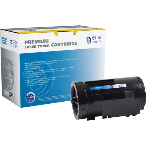 Elite Image  Toner Cartridge, Remanuf. Dell 47GMH, 6000 Page Yield, BK