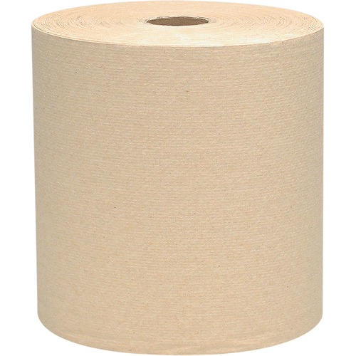 ESSENTIAL HARD ROLL TOWELS, 1.5" CORE, 8 X 800FT, NATURAL, 12 ROLLS/CARTON