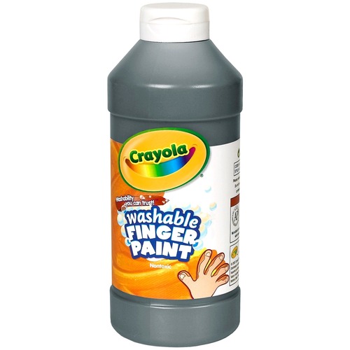 PAINT,FNGR,WSHBLE,BK,16OZ