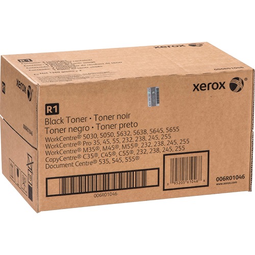 Xerox 6R1046 Black OEM Toner Cartridges (2 pk)