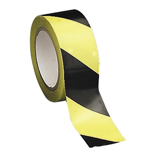 Hazard Marking Aisle Tape, 2w X 108ft Roll