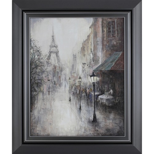 Lorell  Art, Paris Walk III, 21-3/4"Wx2"Lx25-3/4"H, Gray