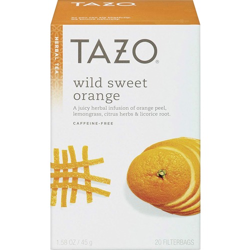 Tea Bags, Wild Sweet Orange, 24/box