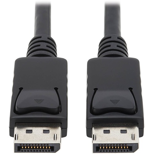 DISPLAYPORT CABLE WITH LATCHES (M/M), 4K X 2K 3840 X 2160 @ 60HZ, 6 FT.