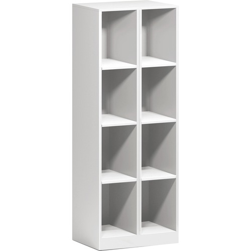 Great Openings  Cubby, 8-Opening, 24"Wx18"Lx65-9/10"H, White