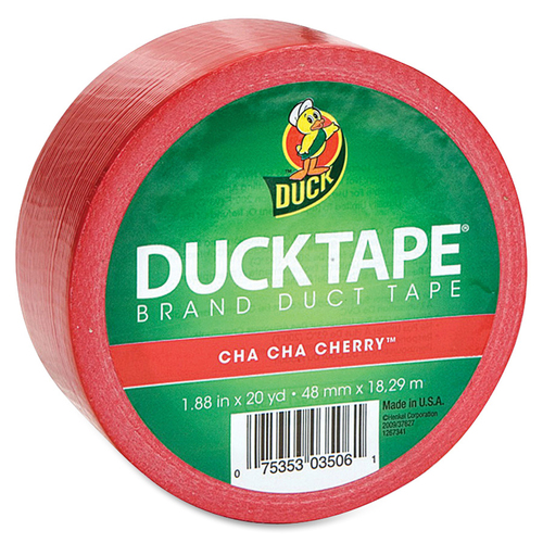 Duck Brand  Duck Tape, 1.88"x20 Yards, Red