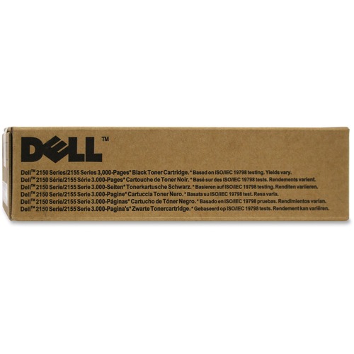 Dell Computer  Toner Cartridge, f/2150/2155, 3000 Page Yield, BK