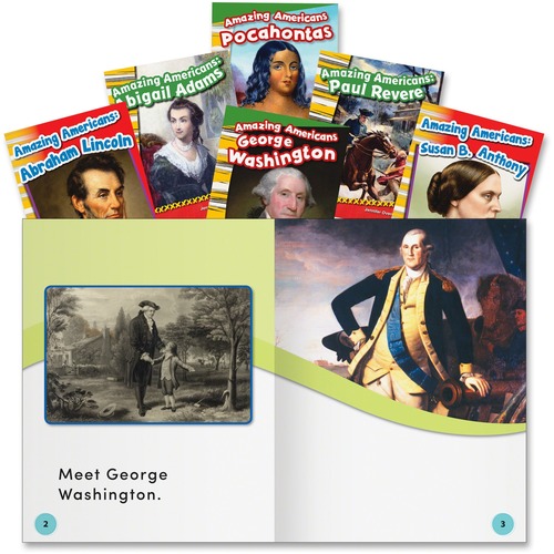 BOOK,AMAZING AMERICANS,6SET