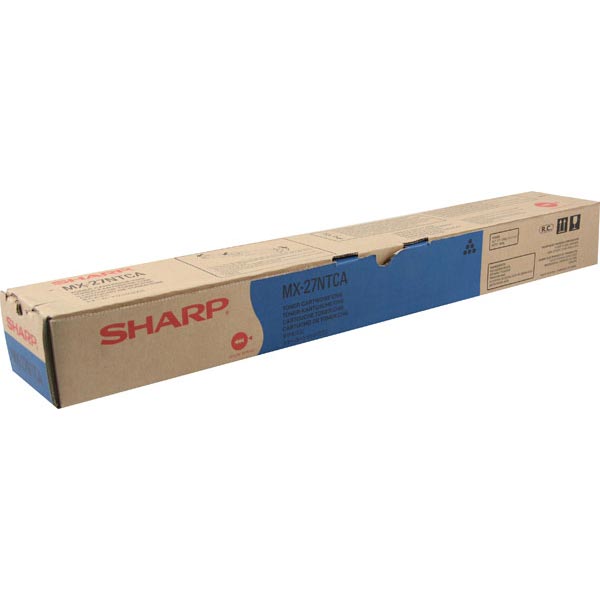 Sharp MX-27NTCA Cyan OEM Laser Toner Cartridge