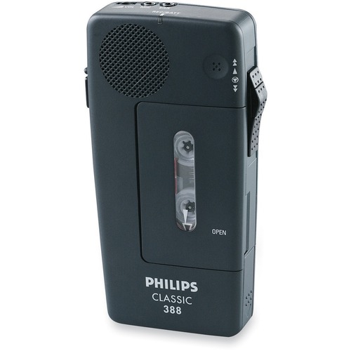 Pocket Memo 388 Slide Switch Mini Cassette Dictation Recorder