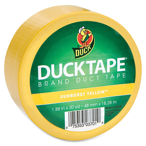Duck Brand  Duck Tape, 1.88"x20 Yards, Yellow