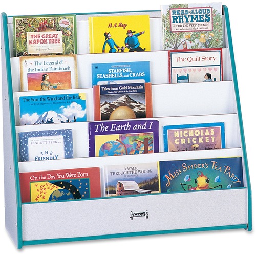 Jonti-Craft, Inc.  Book Stand, Flushback, 27-1/2"x30"x13-1/2", Teal